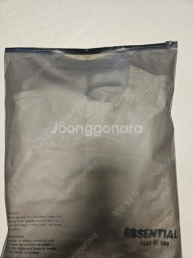 피오갓에센셜 더 코어 컬렉션 롱슬리브 티셔츠 라이트 오트밀 XL--3