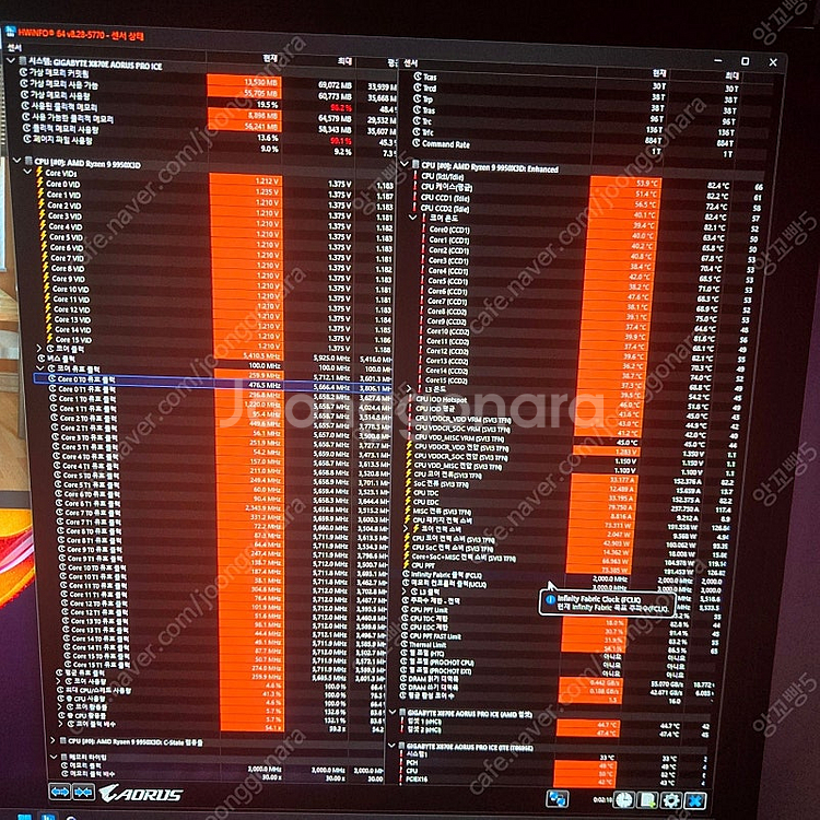 AMD 9950X3D 뚜따 수율품 팝니다--3