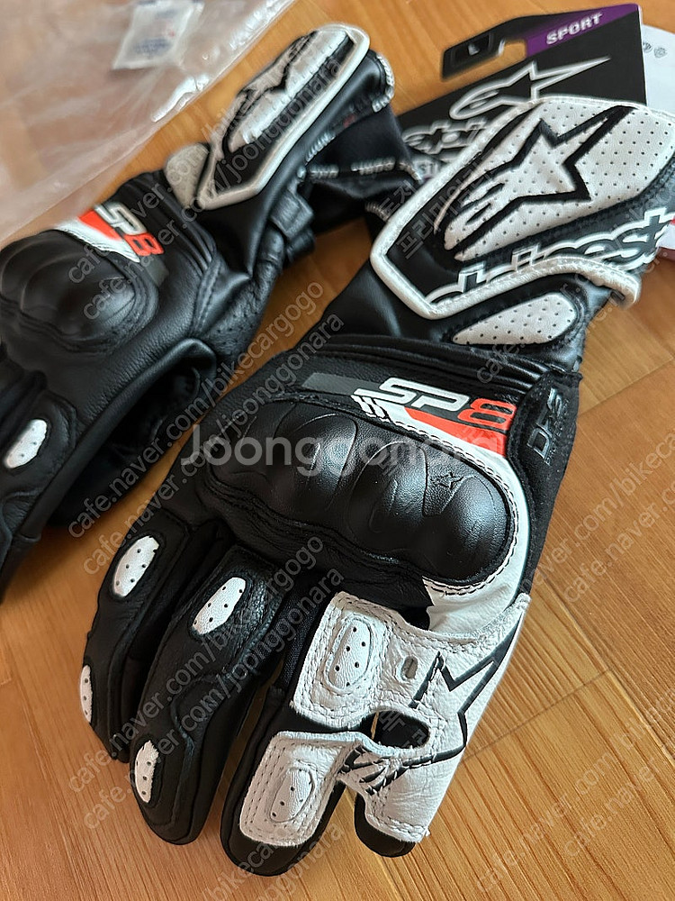 알파인스타 SP-8 V3 GLOVES 롱글러브 흰검 새...--3