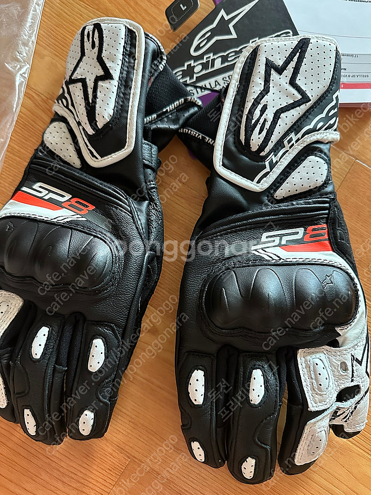 알파인스타 SP-8 V3 GLOVES 롱글러브 흰검 새...--4