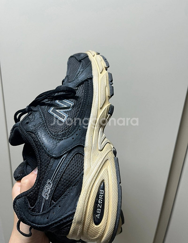뉴발란스 530 빈티지 블랙 검 (새상품급)--0