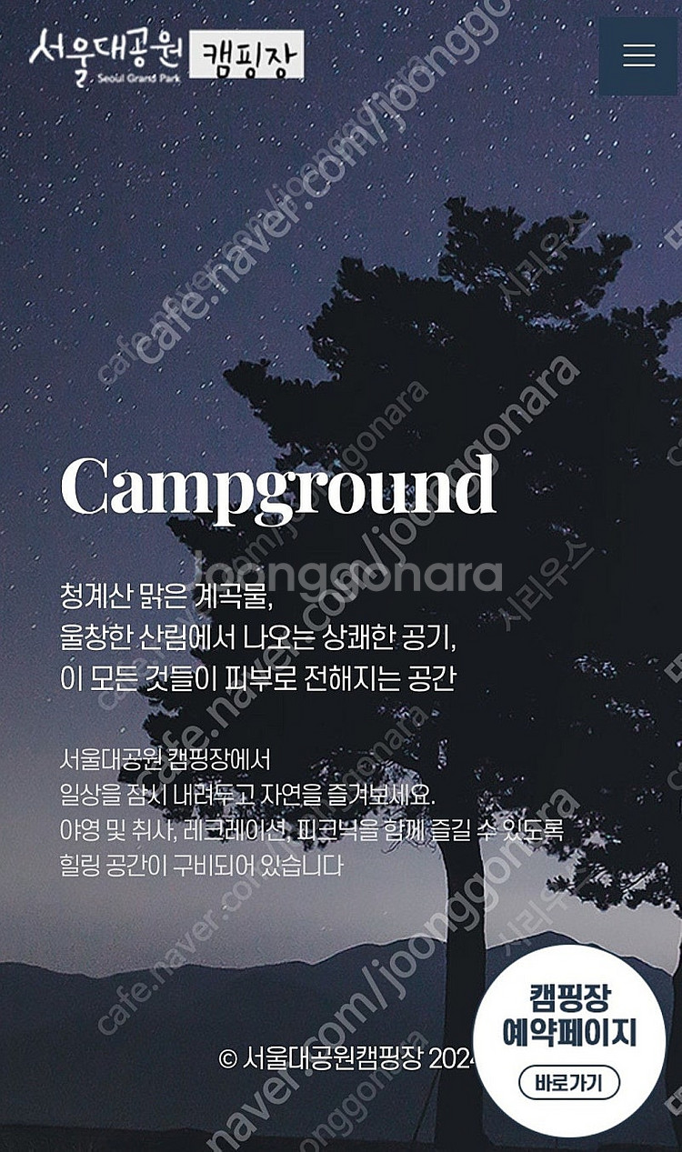 재양도)서울대공원 캠핑장 8월23일 이번주 토요일 양도--0