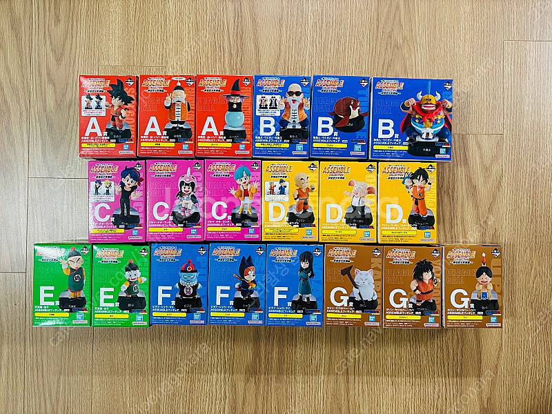 무배) 드래곤볼 어셈블 20종 세트 + H상 10종 풀...--0