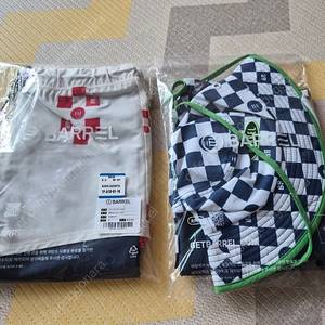 (새제품) 배럴 키즈 버킷햇, 배럴 키즈 래쉬가드 세트