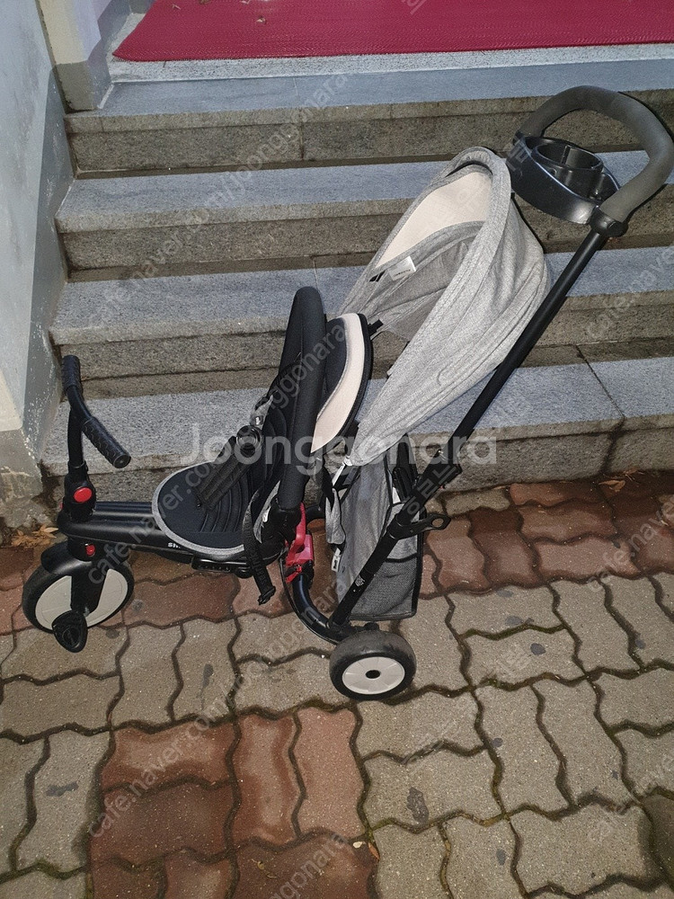 아동 자전거 중고 보모 조정 손잡이 있음 ( 3만원 택...--1