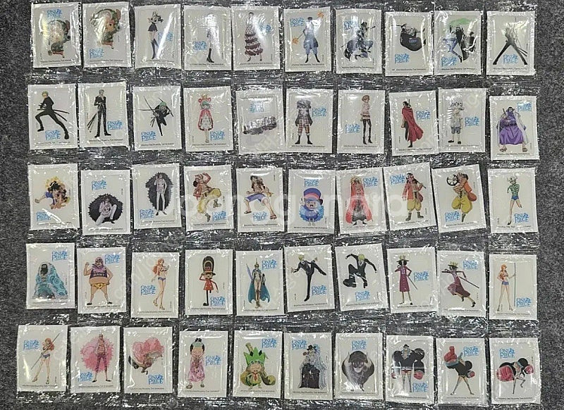 원피스 띠부씰 젤리씰 2기 2탄 구버전 띠부--0