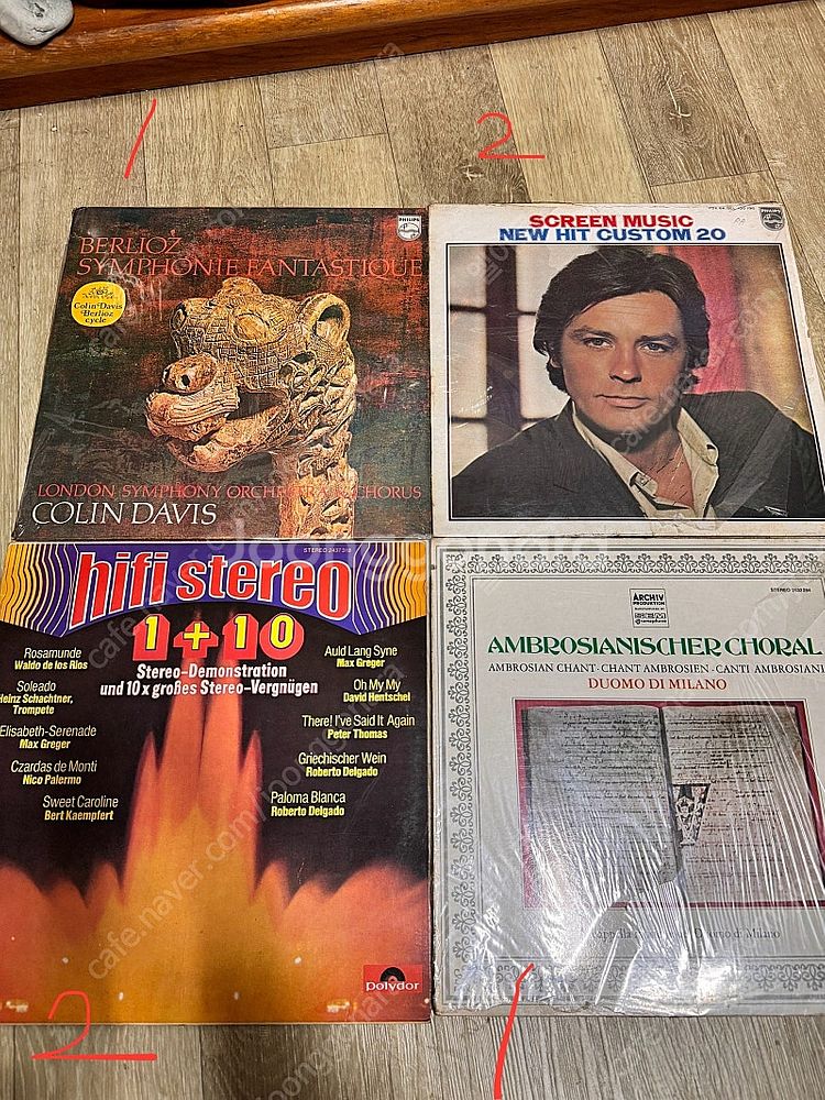 클래식 LP판 여러장 판매--4