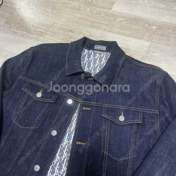[54/새상품급] 디올 오블리크 데님 청자켓--1