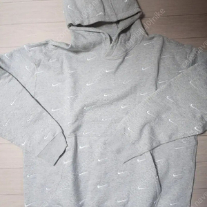 나이키 Nrg 스우시로고 후드 그레이 (XL)
