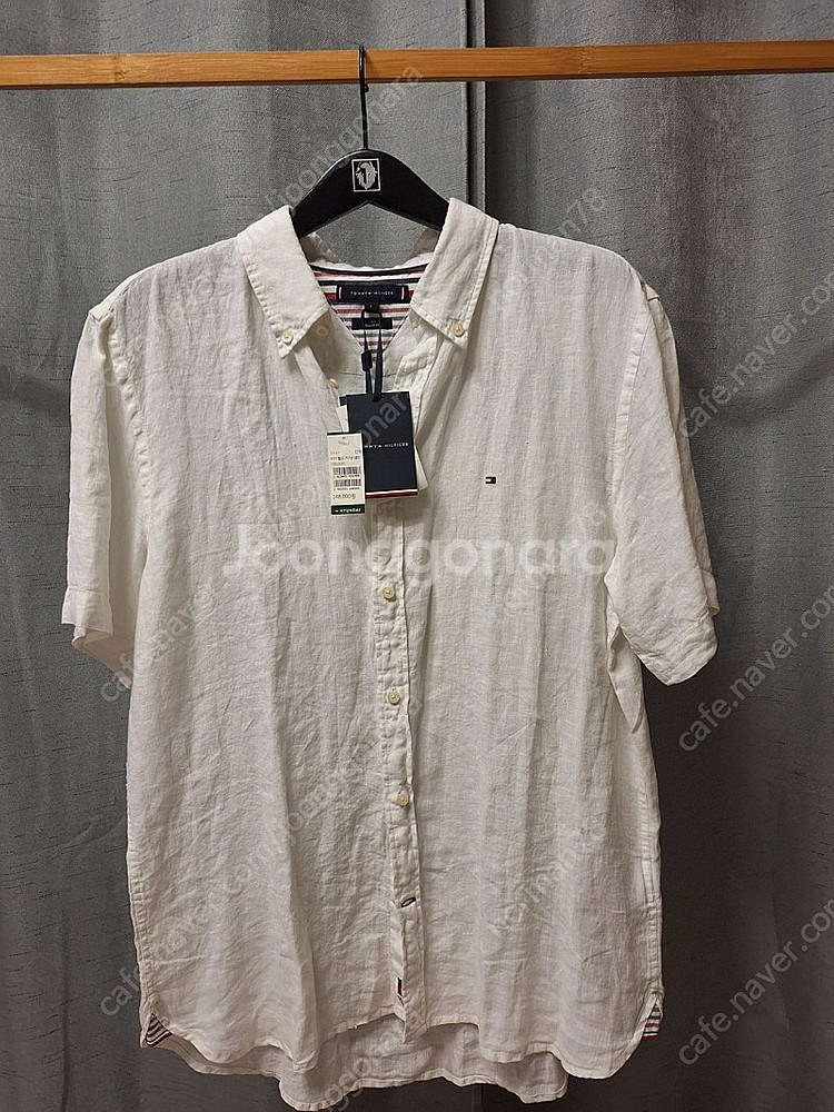 (새상품) 타미힐피거 린넨셔츠 105--0