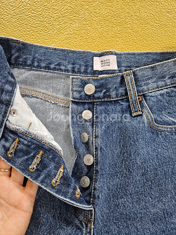 매니모어몽 시그니처 부츠컷 데님 s--4