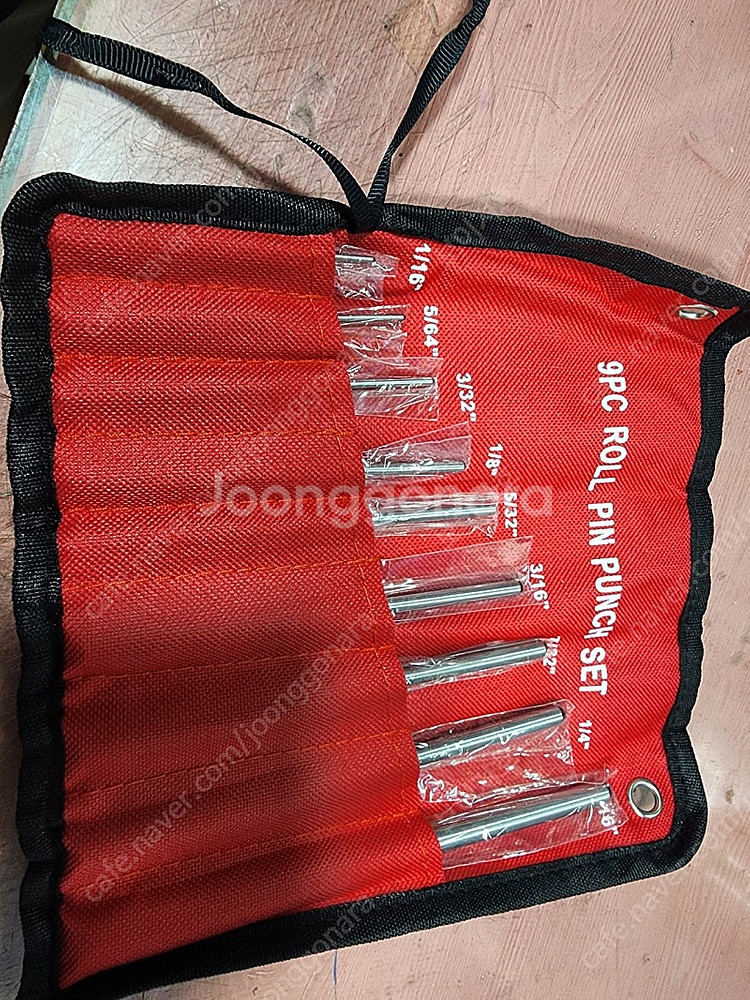 롤 핀 펀치 세트 핀제거 목공 수리 도구 공예 블럭--0
