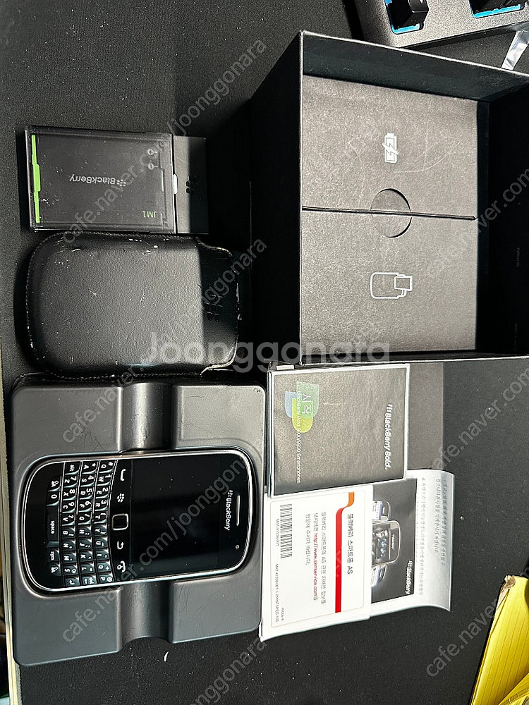 a+급 블랙베리 9900 공기계 한국정발--0