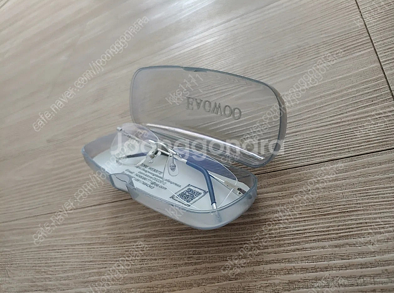무테안경 새제품--0