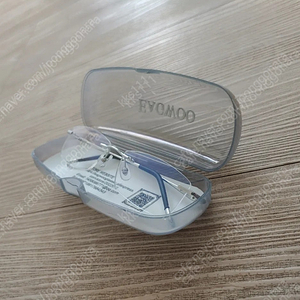 무테안경 새제품