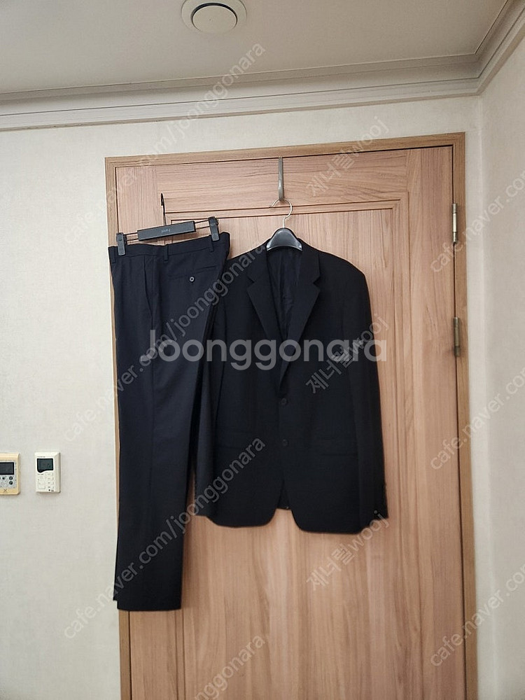띠어리 뉴테일러 블랙 셋업 수트--0