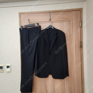 띠어리 뉴테일러 블랙 셋업 수트
