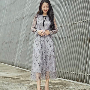 잇미샤 신혜선 라일락 원피스