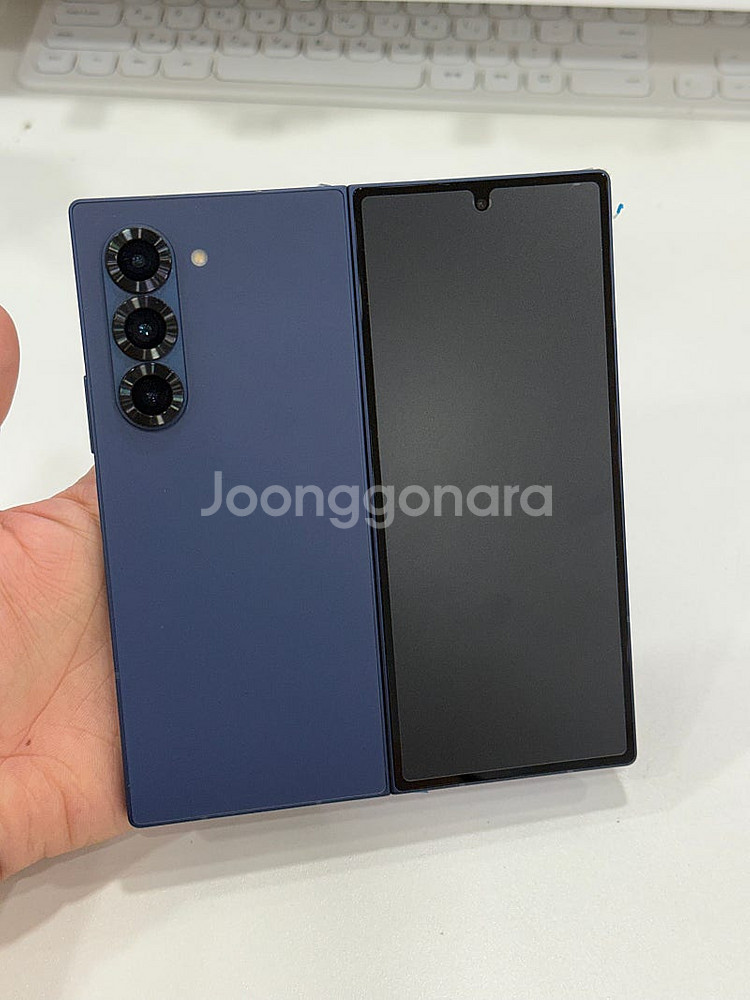 갤럭시Z폴드6 (F956) 네이비 512GB S급 95...--0