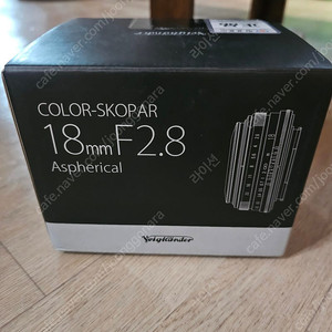 보이그랜더 COLOR-SKOPAR 18mm F2. 8 Aspherical 후지 x용