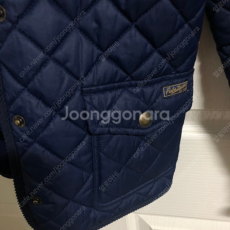 폴로키즈퀼팅 누비후드자켓 6X--3