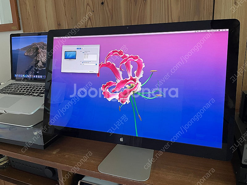 애플 썬더볼트 디스플레이 27인치 모니터--1