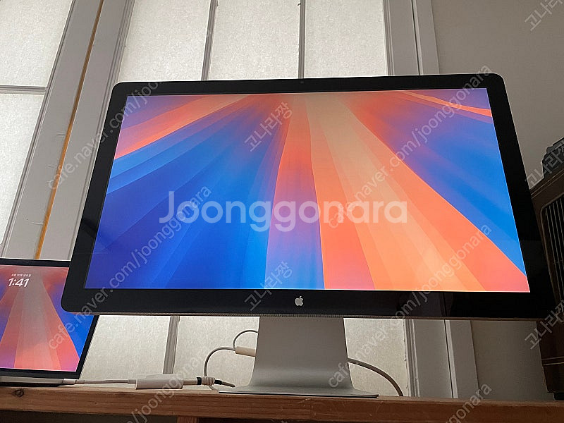 애플 썬더볼트 디스플레이 27인치 모니터--4