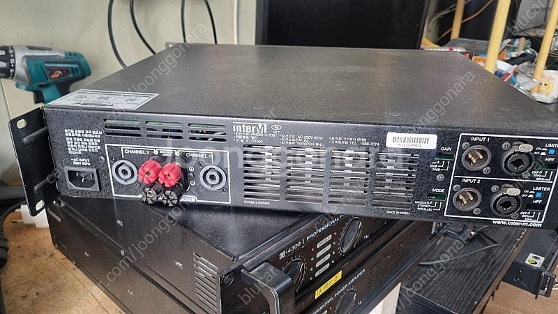 Q4300 인터엠 대출력 2.4KW 엠프, 4채널 QX...--1