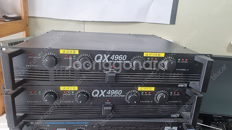 Q4300 인터엠 대출력 2.4KW 엠프, 4채널 QX...--2