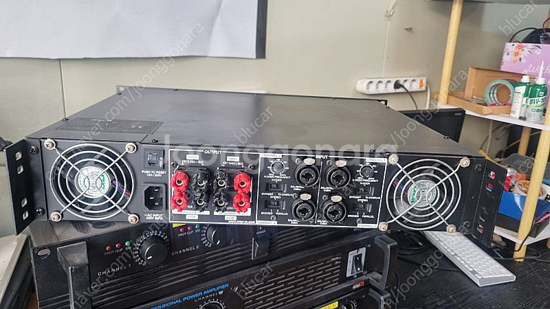 Q4300 인터엠 대출력 2.4KW 엠프, 4채널 QX...--3
