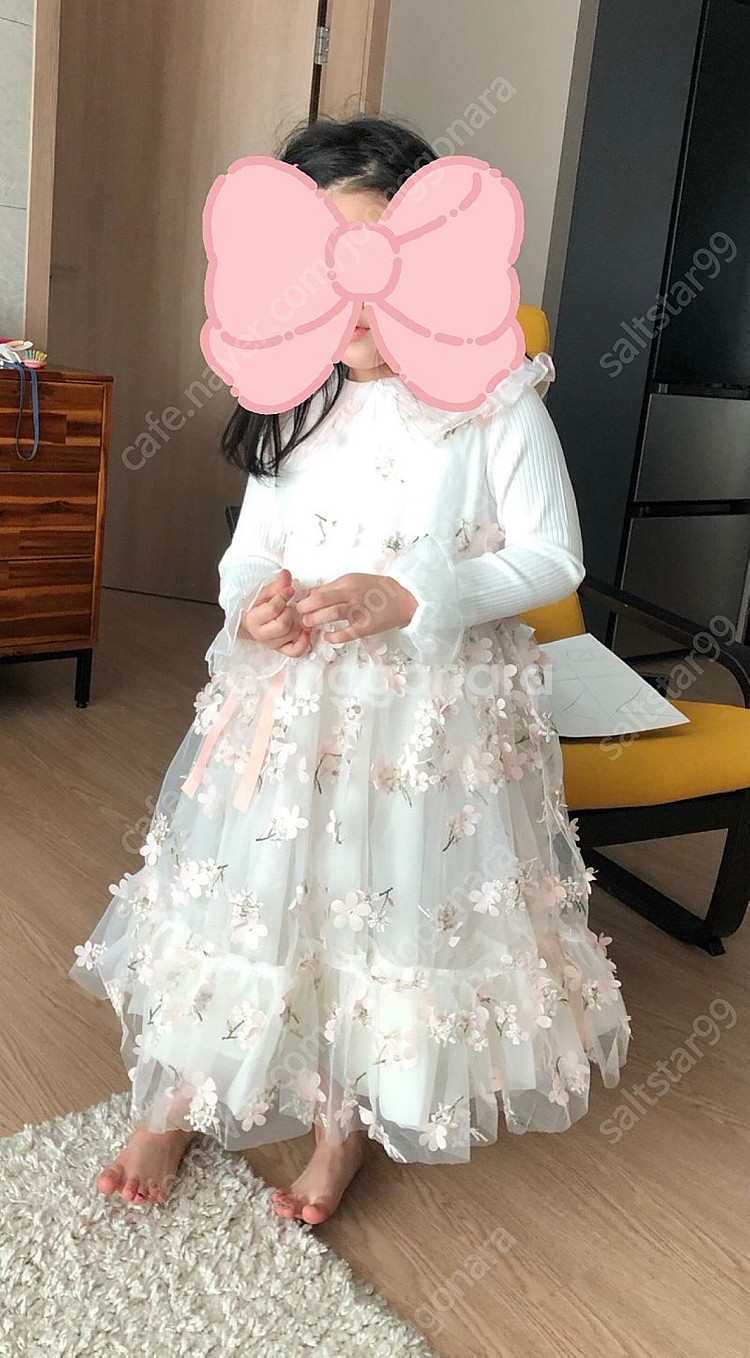 치크 여아 드레스(130)--2