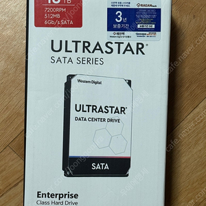 Wd ultrastar 18tb 정품 미개본