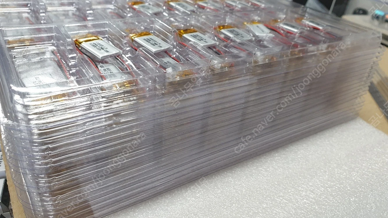 리튬폴리머 배터리 80mah 500개 판매합니다. 이미지