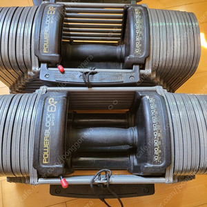 파워블럭 Steel EXP90 41kg 정품 무게조절 아령