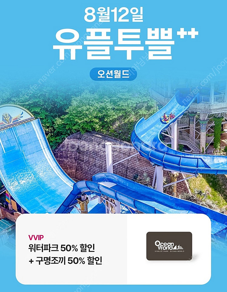오션월드 워터파크 50% + 구명조끼 50% 할인 (2...--0