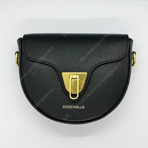 Coccinelle 코치넬레 비트 미뇽 하프문 블랙