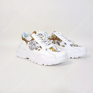 베르사체 스피드트랙 바로코 흰색 여성 스니커즈 정품 베르사체진스꾸뛰르