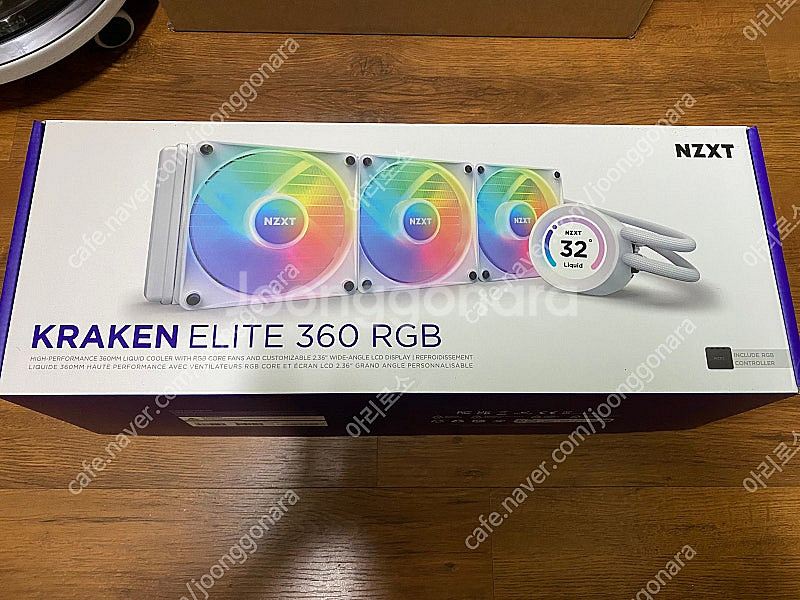 NZXT KRAKEN ELITE 360 RGB 화이트 ...--0