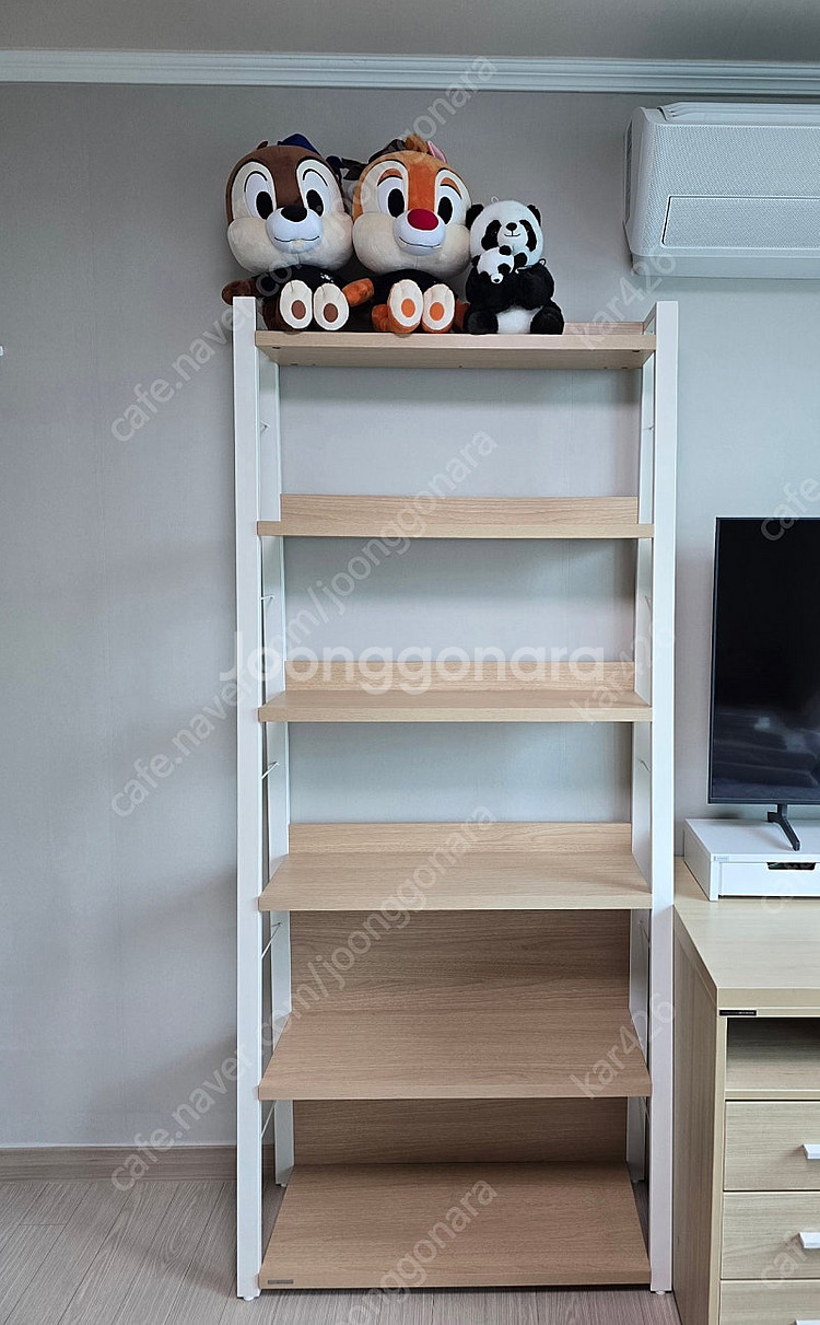 리바트 티타임 800 마감형 책장--0