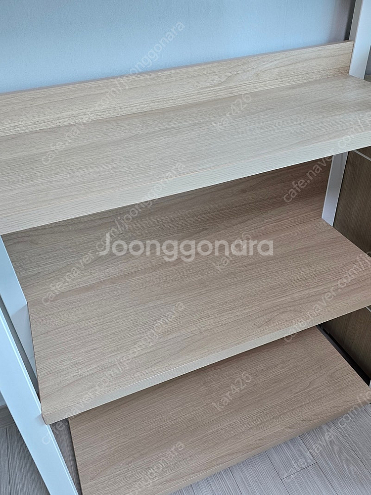 리바트 티타임 800 마감형 책장--3