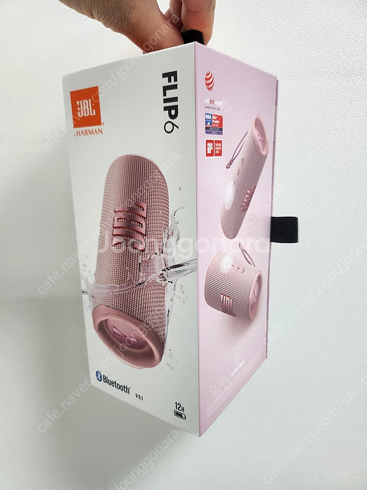 JBL Flip 6 핑크 미개봉--0
