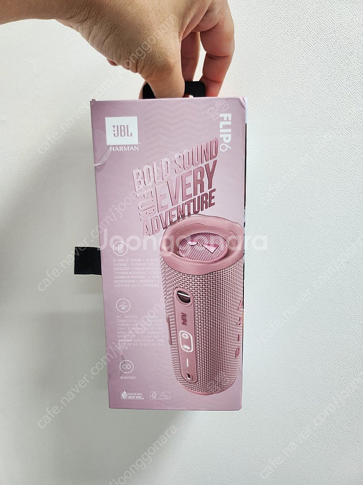 JBL Flip 6 핑크 미개봉--1