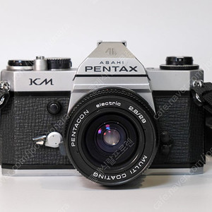 펜탁스 KM / M42 Pentaxon 29mm F2.8 렌즈 / M42 - PK 어댑터 일괄 (작례포함)