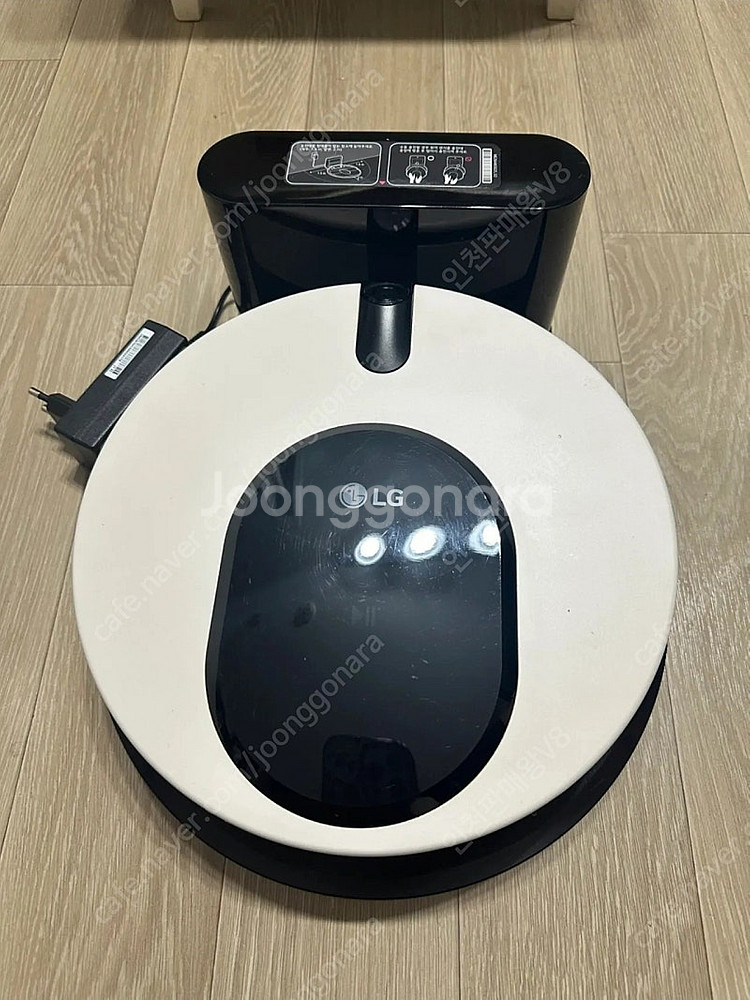 LG 오브제컬렉션 코드제로 M9 물걸레 로봇청소기 화이...--0