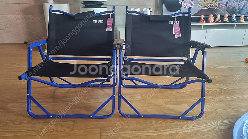 가격인하)툴레 캠핑 의자 판매합니다.(2개)--1