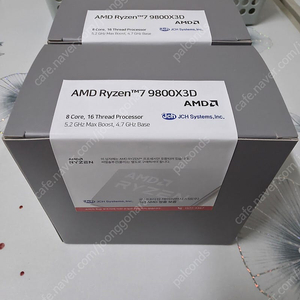 AMD 라이젠7 6세대 9800X3D 멀티팩 정품 미개봉