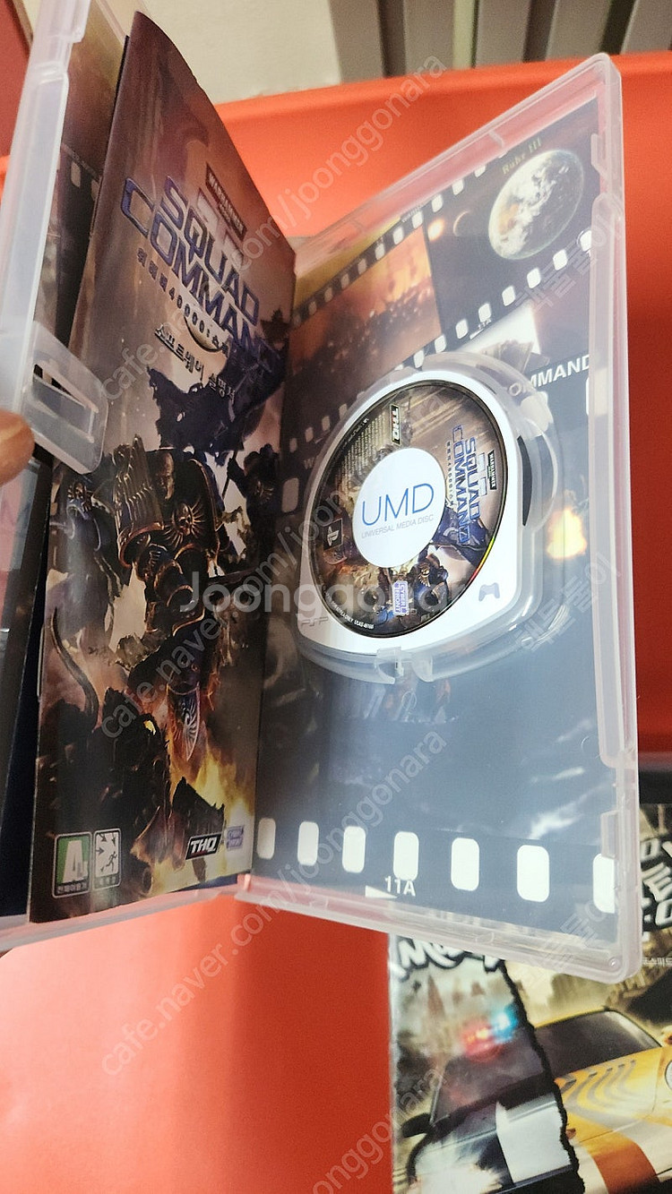 psp umd 워해머:스쿼드커맨드,위닝10,니드포스피드...--2