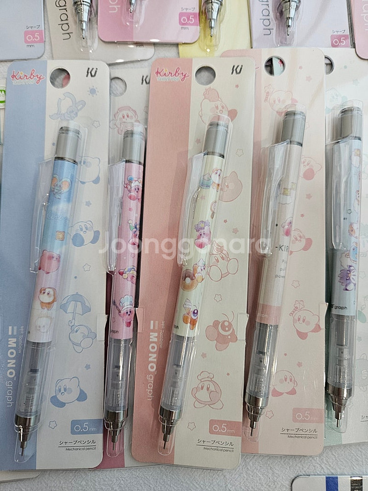 모노그래프 샤프(커비,리락쿠마,산리오,토토로,키키,짱구...--4