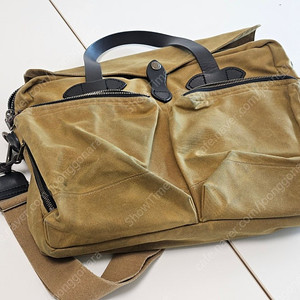 필슨 24아워 틴 브리프케이스 다크 탄 Filson 24 Hour Tin Briefcase Dark Tan