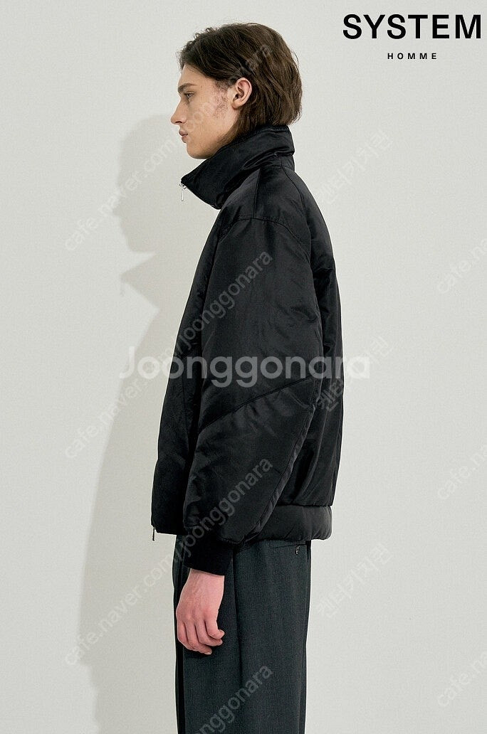 릭오웬스맛 시스템옴므 하이넥 플라이트 구스 패딩 (실사...--2